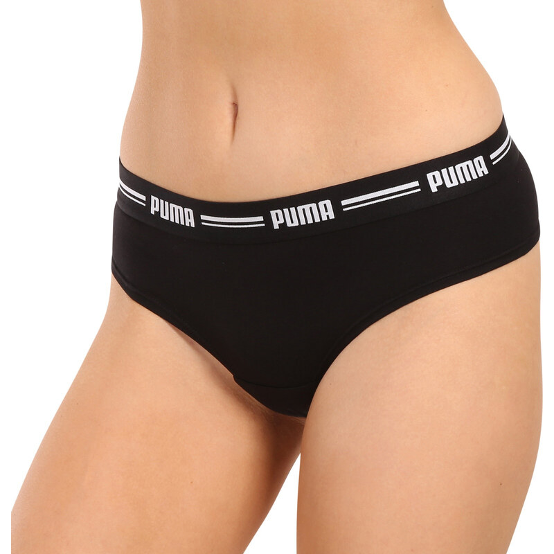2PACK dámské kalhotky brazilky Puma černé (603043001 200)