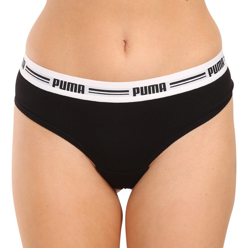 2PACK dámské kalhotky brazilky Puma černé (603043001 200)