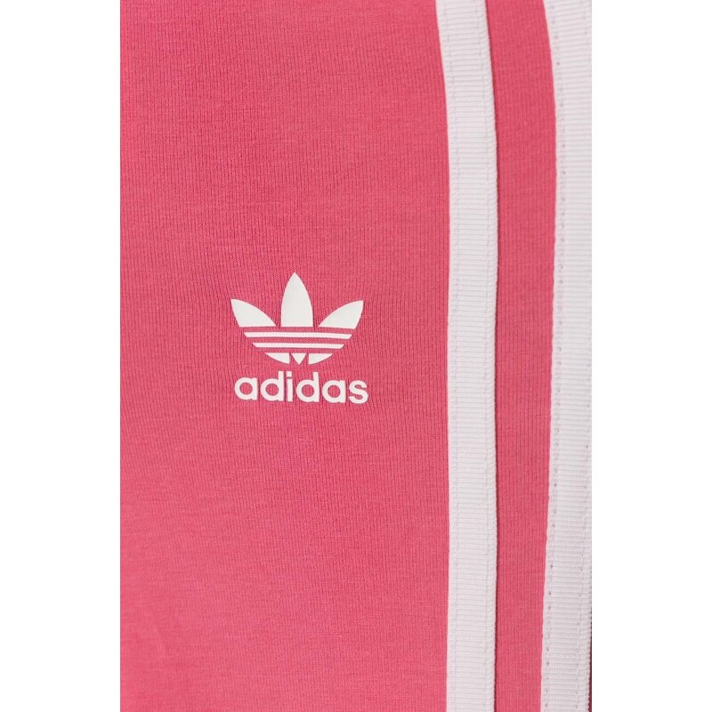 Dětská tepláková souprava adidas Originals růžová barva