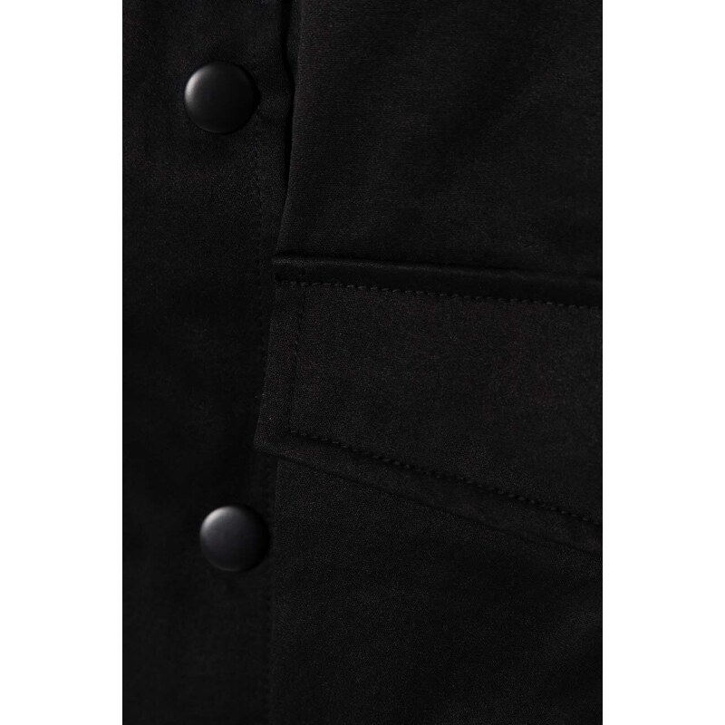 Dětská bunda Abercrombie & Fitch černá barva
