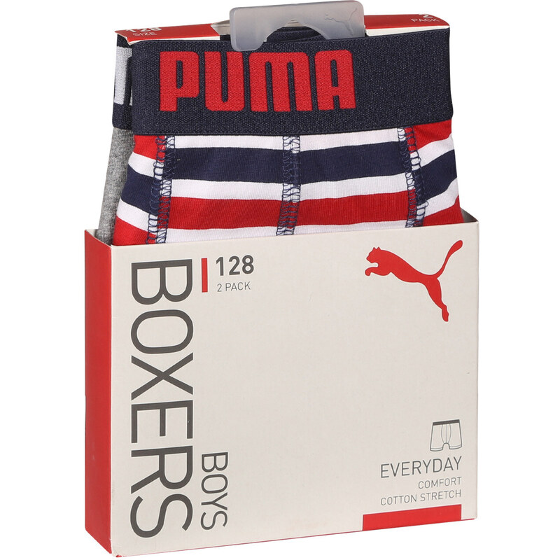 2PACK chlapecké boxerky Puma vícebarevné