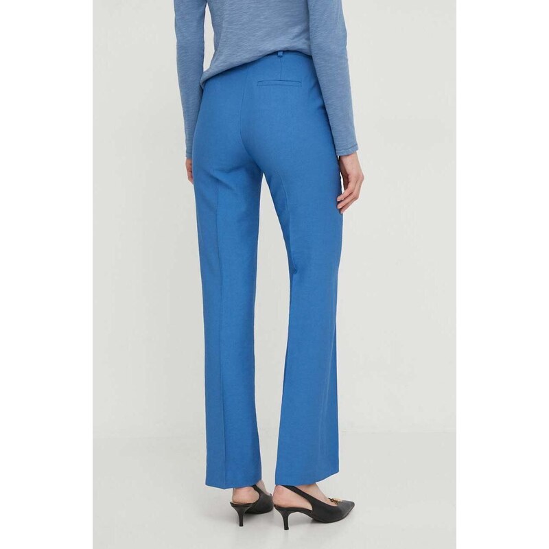 Kalhoty United Colors of Benetton dámské, jednoduché, high waist