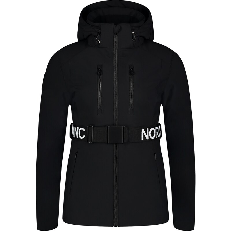 Nordblanc Černá dámská softshellová lyžařská bunda APRES-SKI