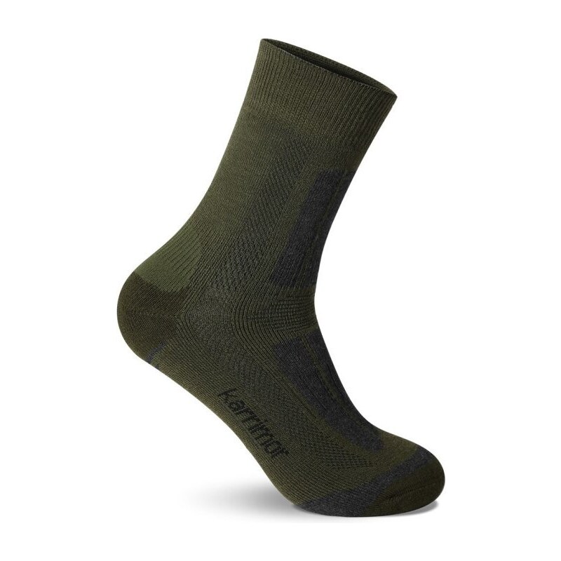 Karrimor 2Pk Trekking Socks Juniors Khaki