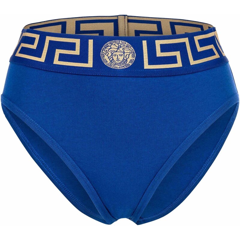 VERSACE Kalhotky béžová / modrá