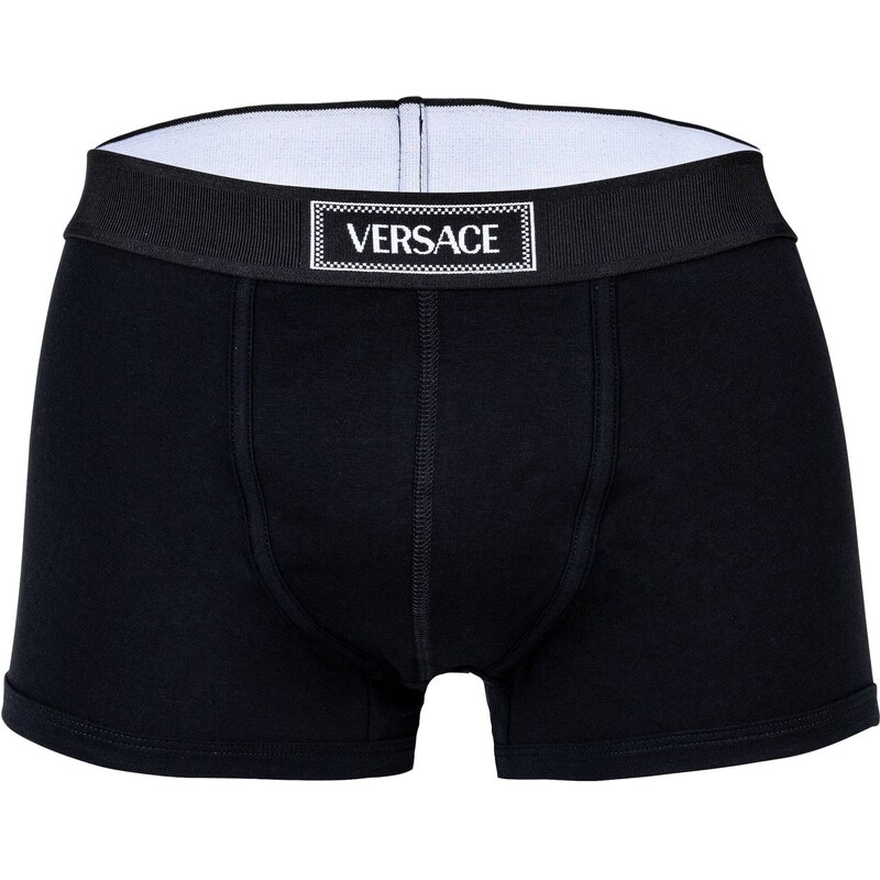 VERSACE Boxerky černá / bílá