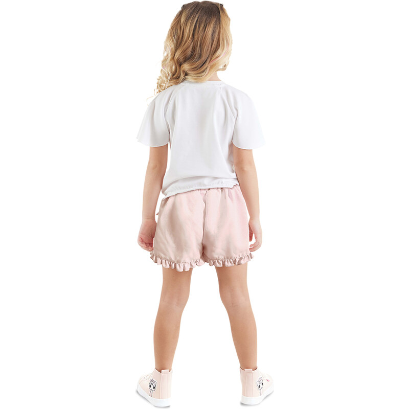 Denokids Cotton Girl's T-shirt Shorts Set