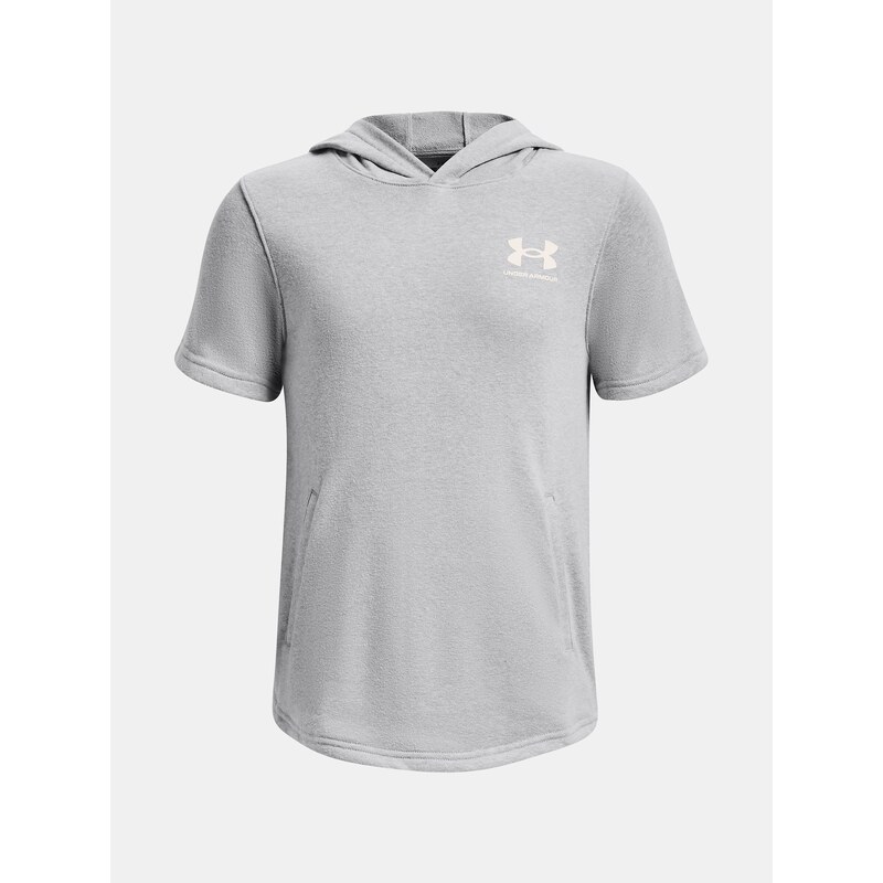 Under Armour Mikina UA Rival Terry SS Hoodie-GRY - Kluci