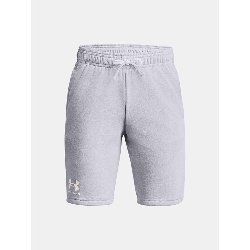 Under Armour Kraťasy UA Rival Terry Short-GRY - Kluci