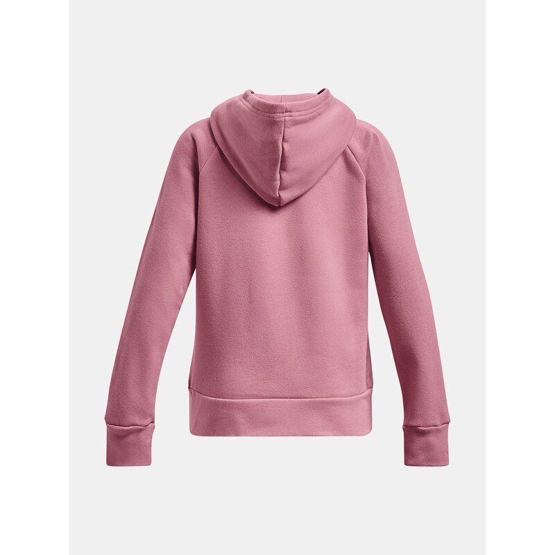 Under Armour Mikina UA Rival Fleece BL Hoodie-PNK - Holky