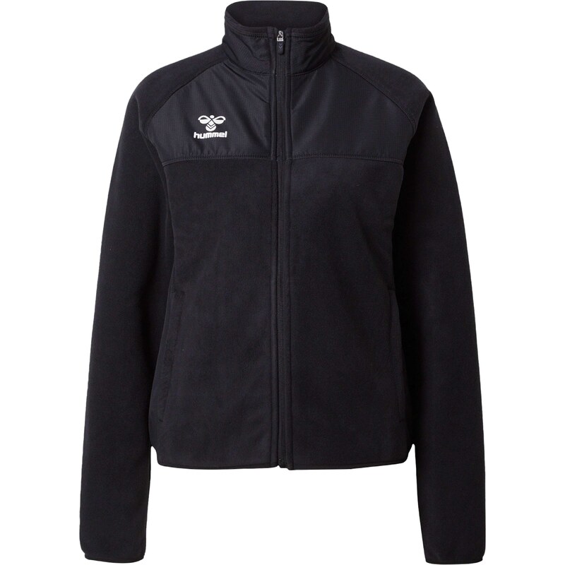 Hummel Funkční fleecová mikina Go černá / bílá 97981880