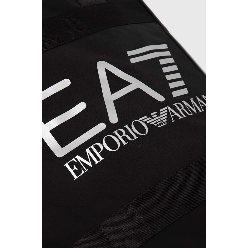 Taška EA7 Emporio Armani černá barva