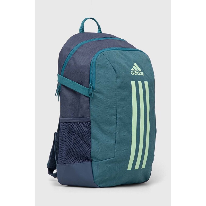 Dětský batoh adidas Performance POWER BP PRCYOU zelená barva, velký, vzorovaný