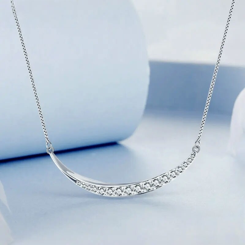 GRACE Silver Jewellery Stříbrný náhrdelník Dolores - stříbro 925/1000, zirkon