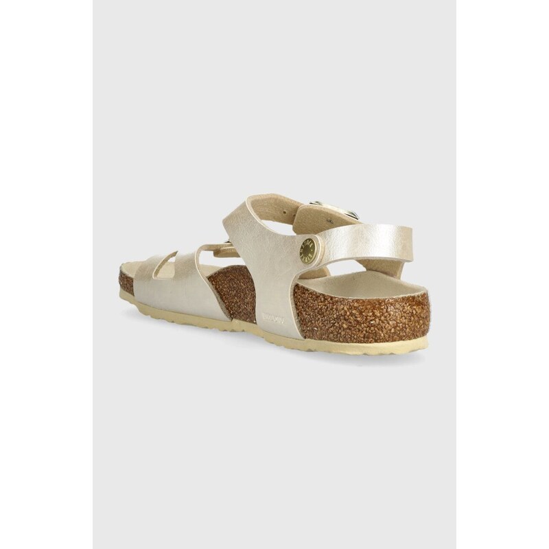 Dětské sandály Birkenstock Rio Kids BF béžová barva