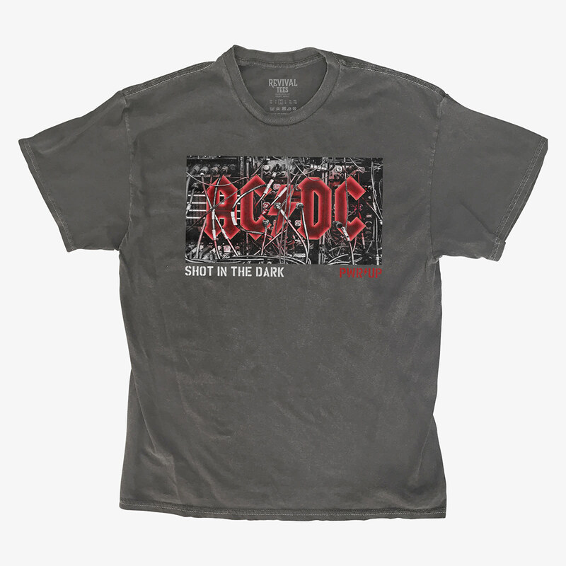 Pánské tričko Merch Revival Tee - AC/DC Shot In The Dark Unisex T-Shirt Black