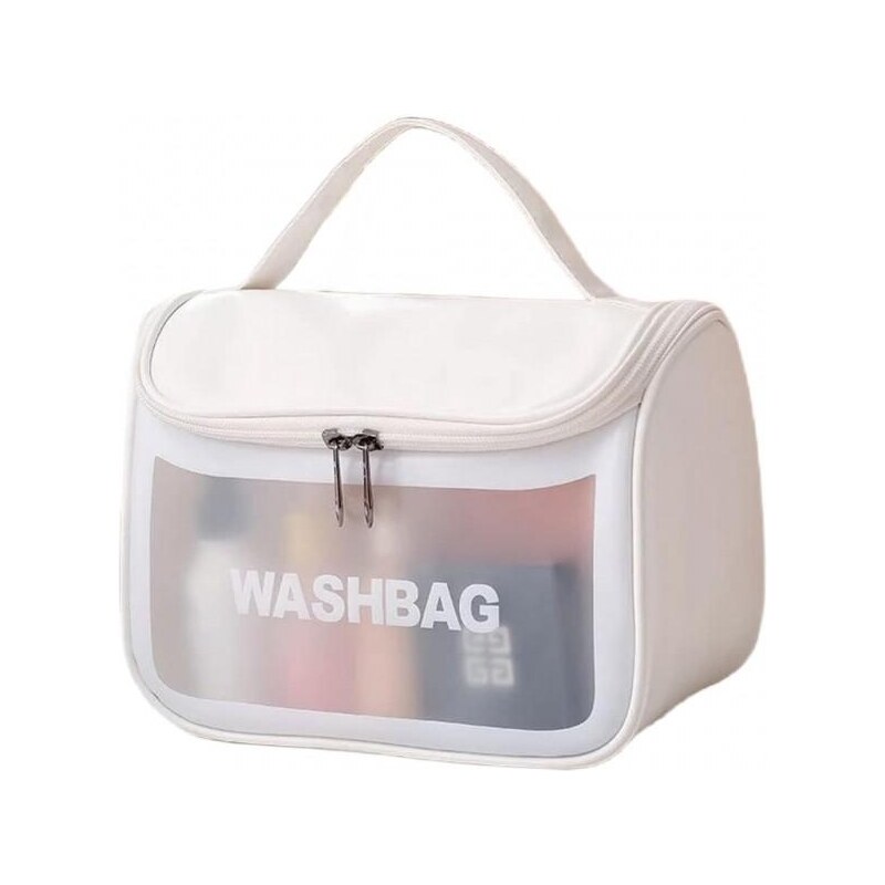 Nepřiřazeno Kosmetická taška WASHBAG KS46B - bílá