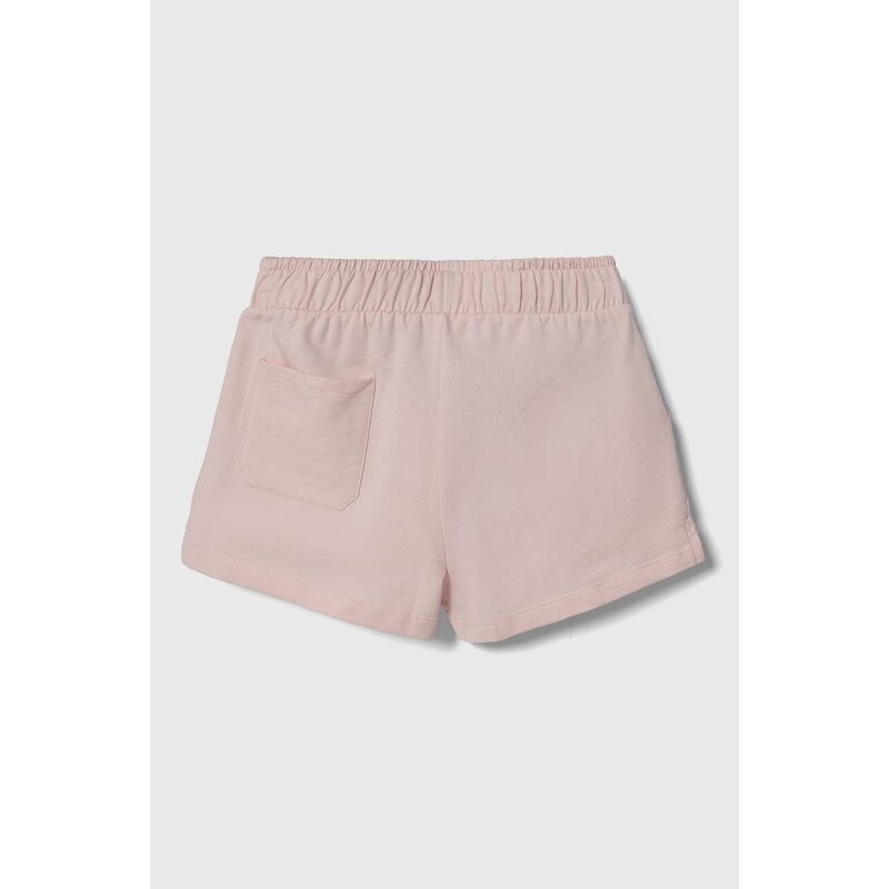 Dětské bavlněné šortky Pepe Jeans NERISSA růžová barva, hladké