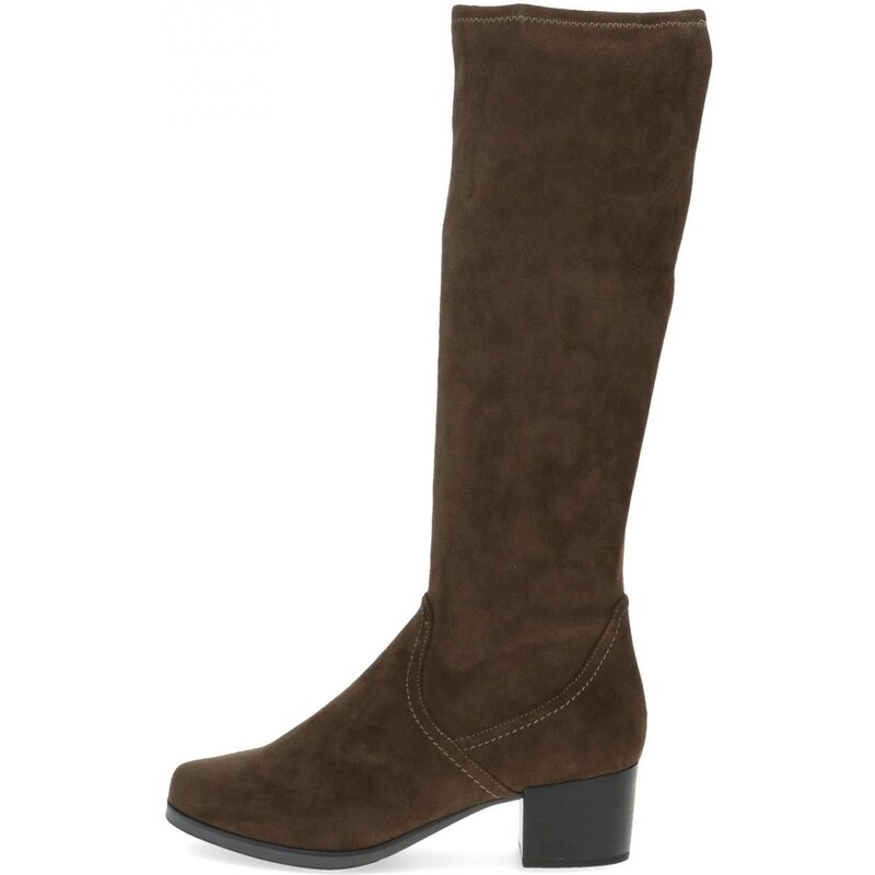 Caprice kozačky stretch 9-25506 khaki