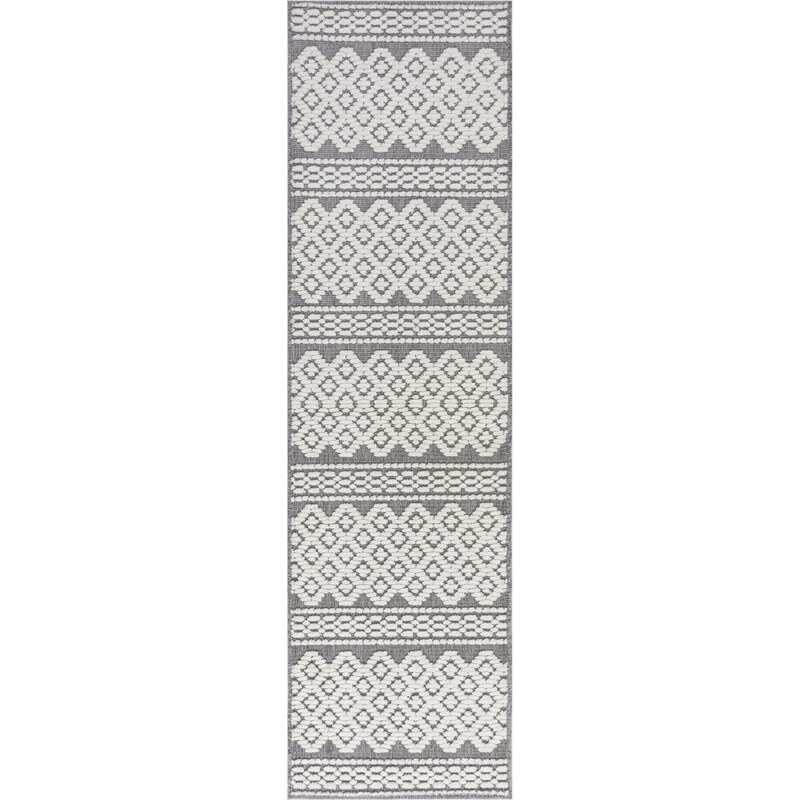 Flair Rugs koberce Kusový koberec Verve Jhansi Grey - 60x240 cm