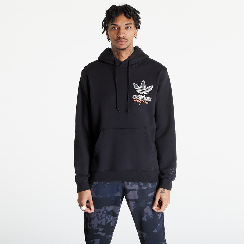 adidas Originals Pánská mikina adidas Trefoil Hood 3 Black