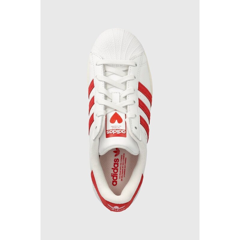 Sneakers boty adidas Originals Superstar bílá barva, IG5958