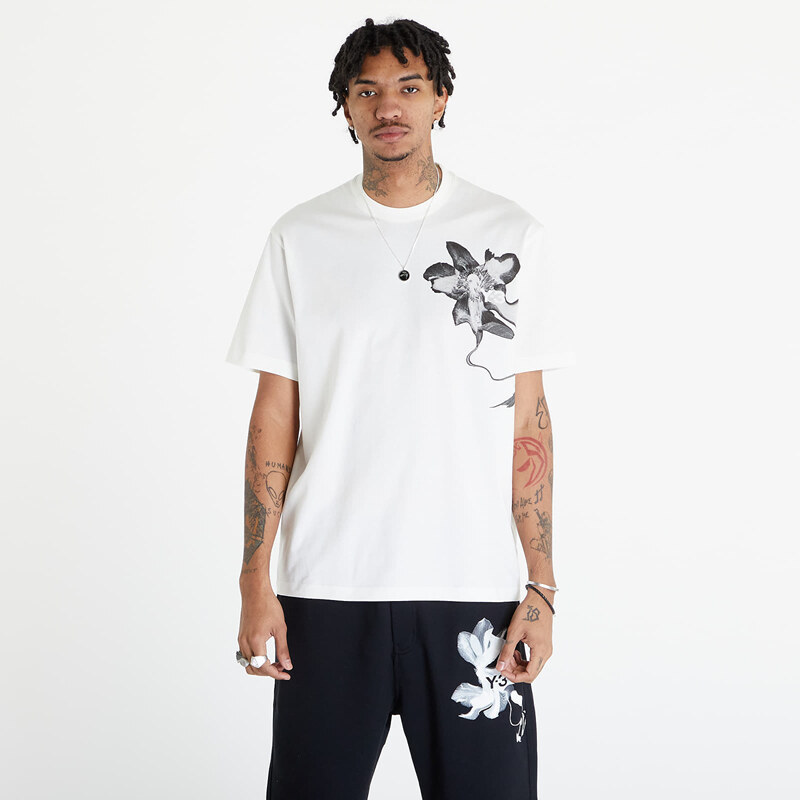 Y-3 Graphic Short Sleeve Tee UNISEX Off White