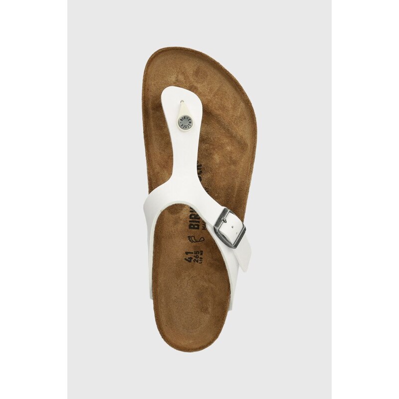 Žabky Birkenstock Gizeh bílá barva, 745531