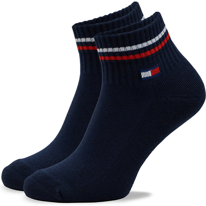 Sada 2 párů nízkých ponožek unisex Tommy Hilfiger