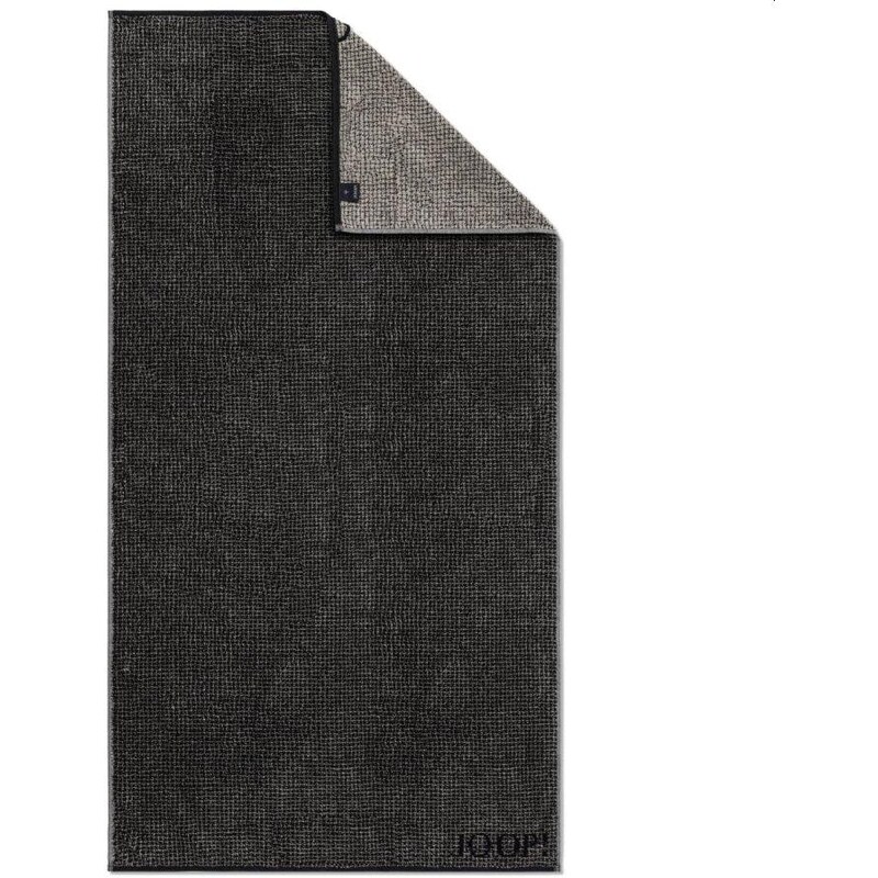 Ručník JOOP! Select Allover, 80 x 150 cm - ebony (černo-béžová)