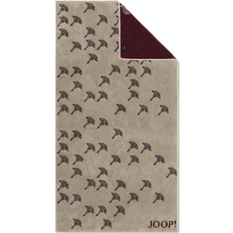 Ručník JOOP! Select Faded Cornflower, 80 x 150 cm - rouge (červeno-béžová)