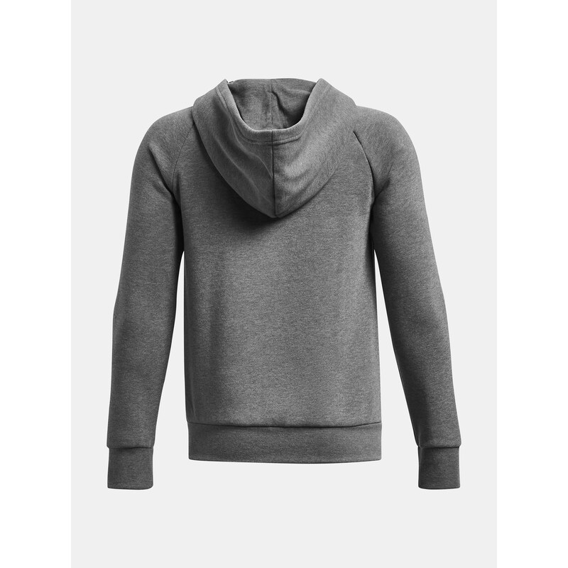 Under Armour Mikina UA Rival Fleece FZ Hoodie-GRY - Kluci