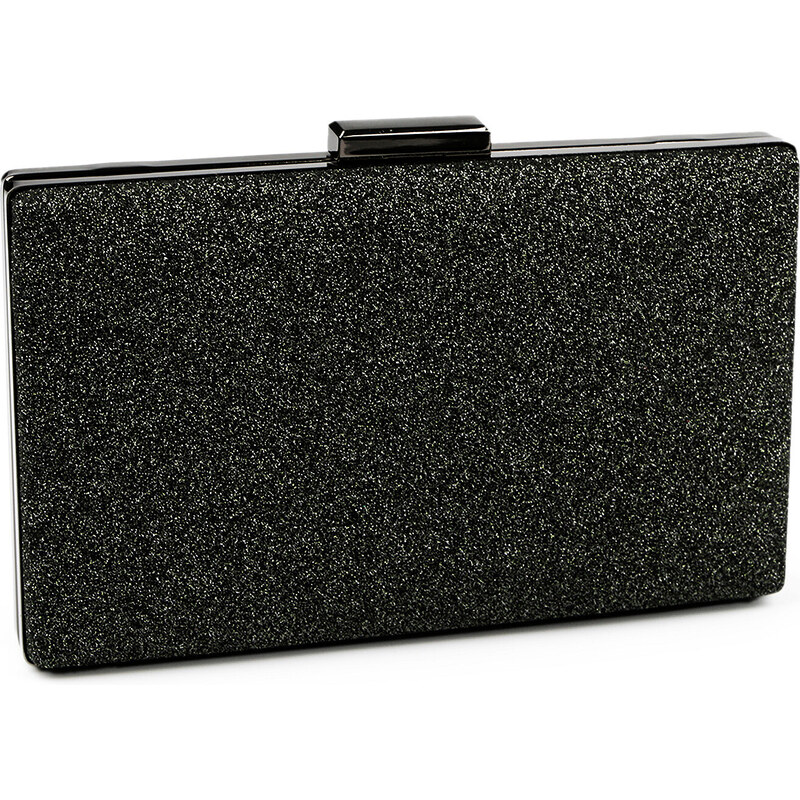 Stoklasa Dámská kabelka - psaníčko s glitry 870632 černé/stříbrné 89174930
