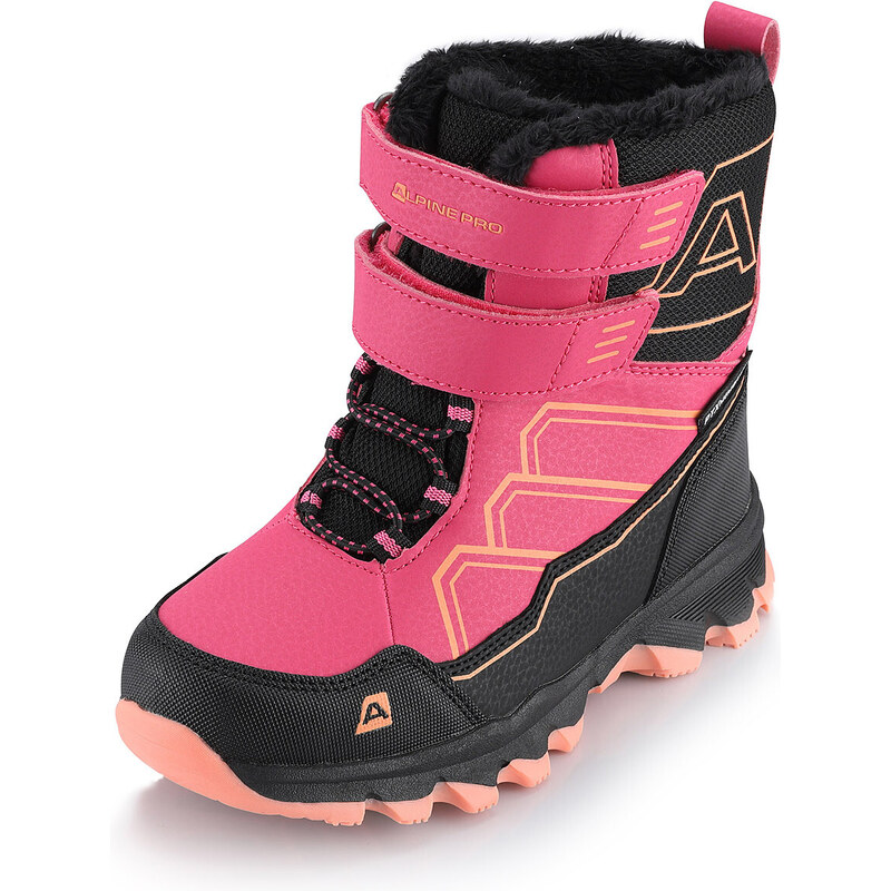 Dětská zimní obuv Alpine Pro MOCO - růžová