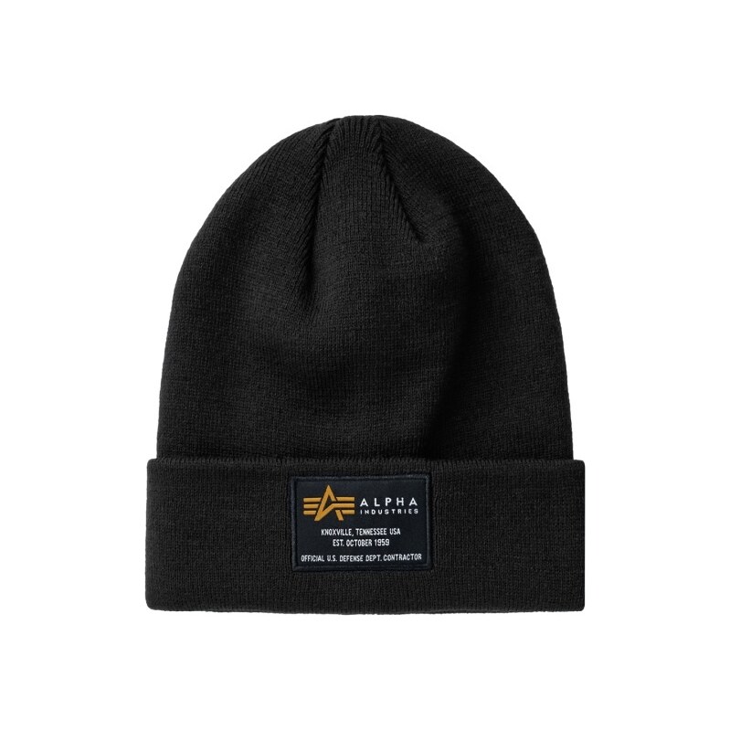Alpha Industries Čepice Crew Beanie black 66857207