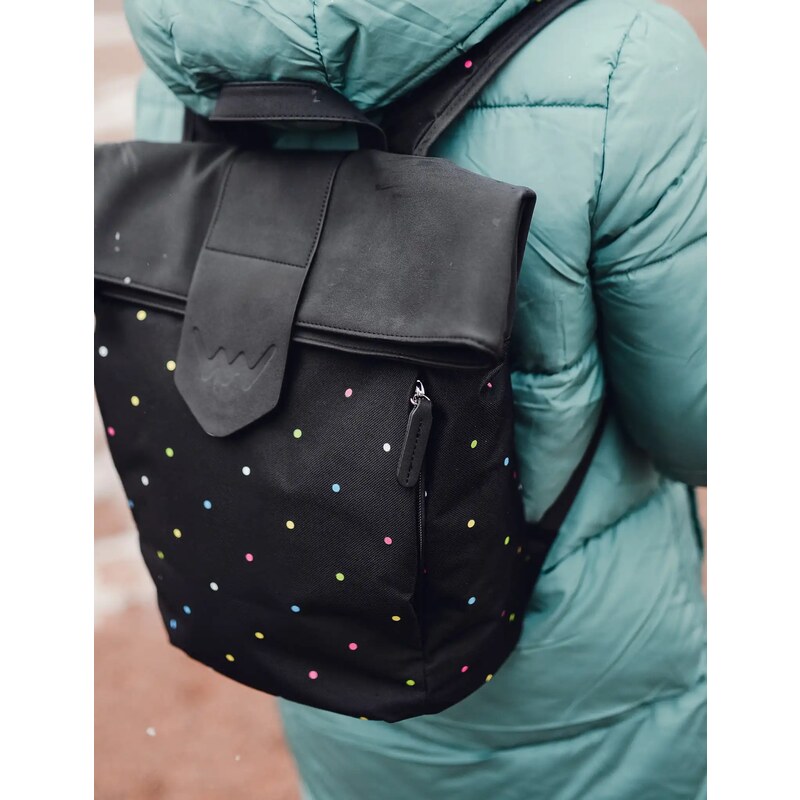 VUCH Mellora Dotty backpack BLACK