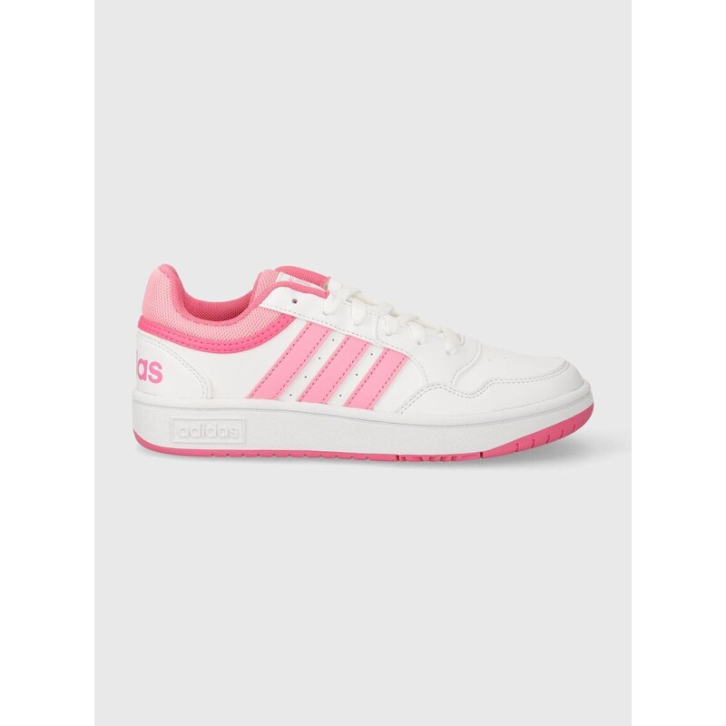 Dětské sneakers boty adidas Originals HOOPS 3.0 K růžová barva