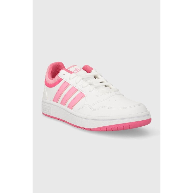 Dětské sneakers boty adidas Originals HOOPS 3.0 K růžová barva