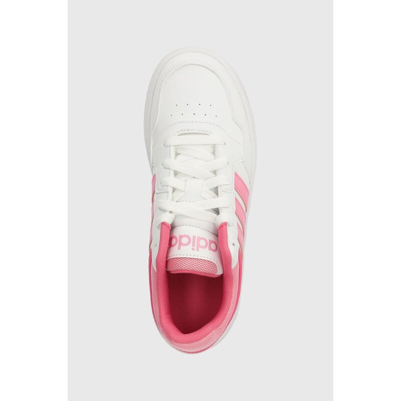 Dětské sneakers boty adidas Originals HOOPS 3.0 K růžová barva