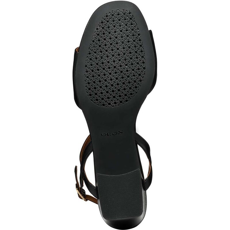 Kožené sandály Geox D NEW ERAKLIA 50 černá barva, D45RNA 000TU C9999