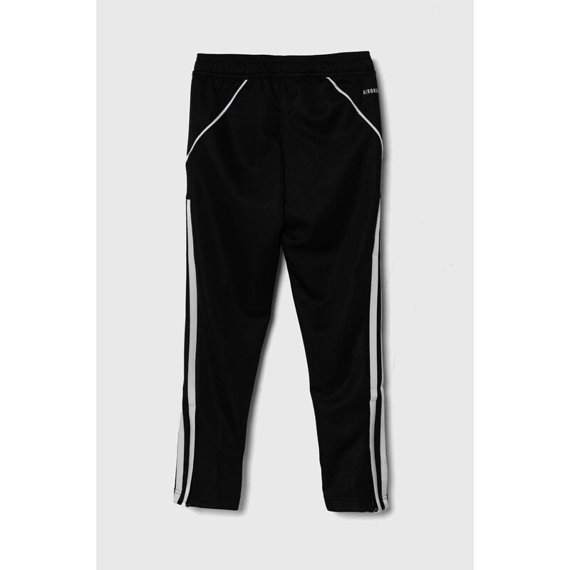 Dětské tepláky adidas Performance TIRO23L TR PNTY černá barva, s aplikací