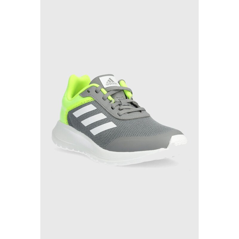 Dětské sneakers boty adidas Tensaur Run 2.0 K šedá barva