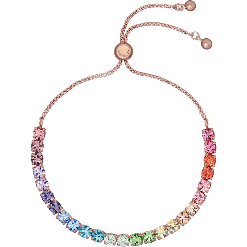 Ted Baker Náramek MELRAH modrá / růžově zlatá / fialová / červená 94076305