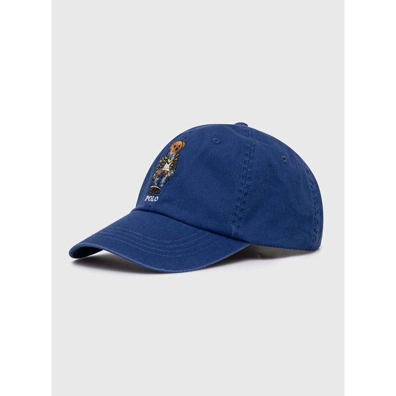 Bavlněná baseballová čepice Polo Ralph Lauren s aplikací