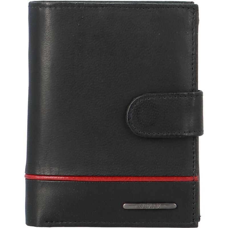 Pánská kožená peněženka černá - Vimax Kilermon černá