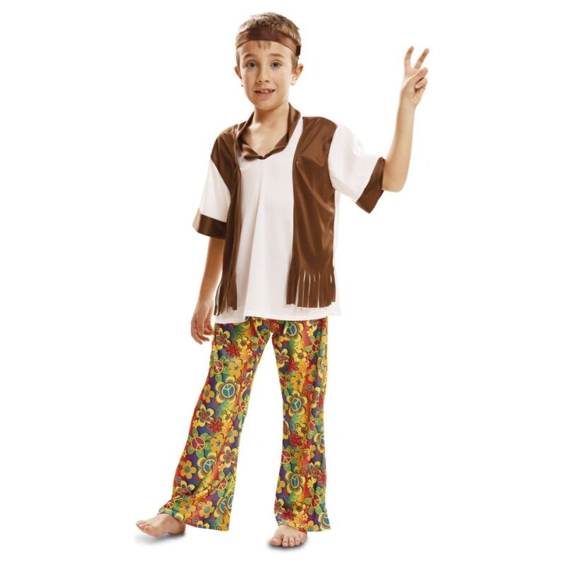 Dětský kostým Hippiesák Pro věk (roků) 10-12