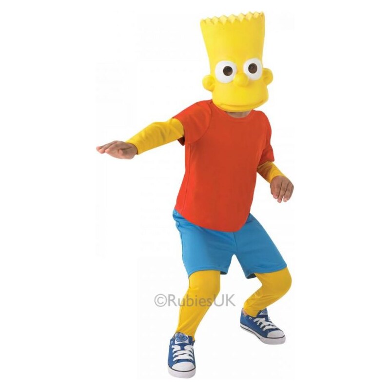 Dětský kostým Bart Simpson Simpsonovi Pro věk (roků) 5-6
