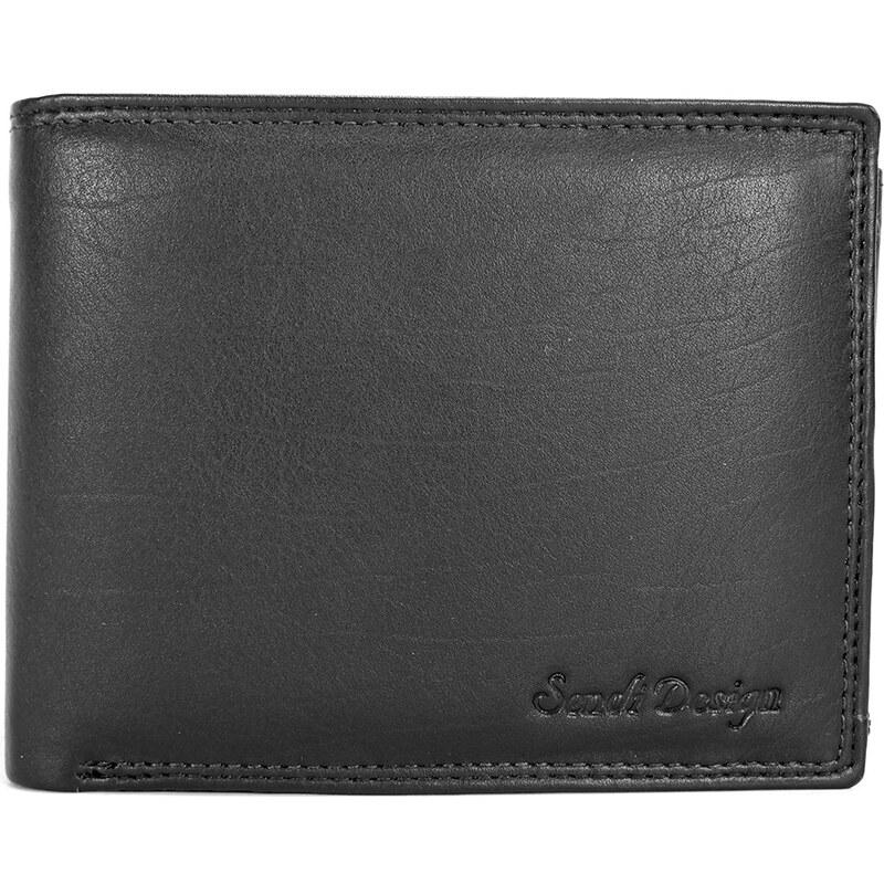 Sendi Design Pánská kožená peněženka SendiDesign 305 - černá