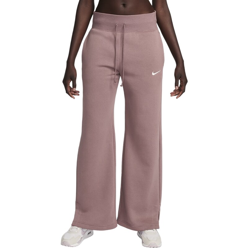 Kalhoty Nike W NW PHNX FLC HR PANT WIDE dq5615-208