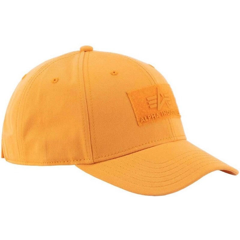 Alpha Industries Kšiltovka Velcro Cap tangerine 89208486